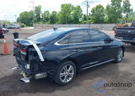 2018 Hyundai Sonata Sport+ из США, поврежденный, VIN 5NPE34AF8JH723753